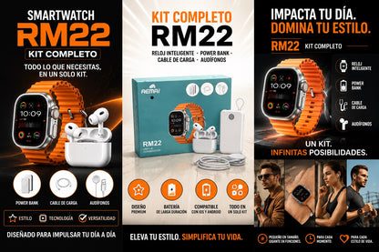 Set Reloj Digital Con Auriculares Inalam